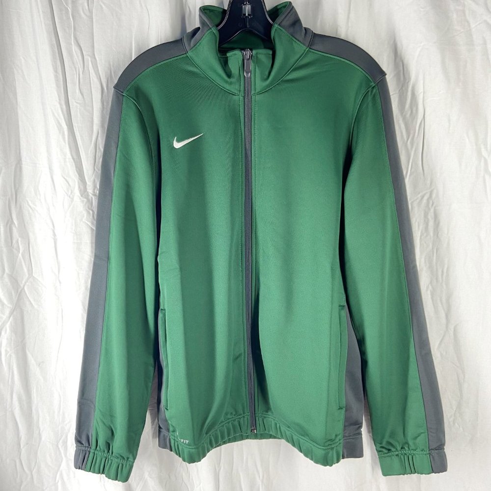 Nike Mens Green Dri Fit Basketball Training Jacket Size S, M, L